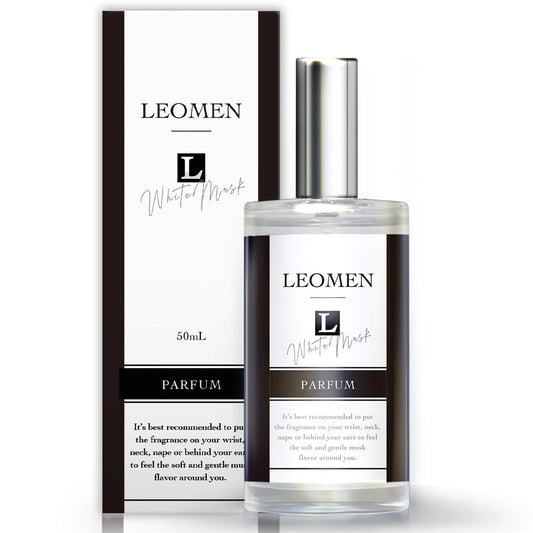 LEOMEN 香水 メンズ 50mL ホワイトムスク フレグランス ギフト プレゼント コロン パフューム オードパルファム 男性用 女性用