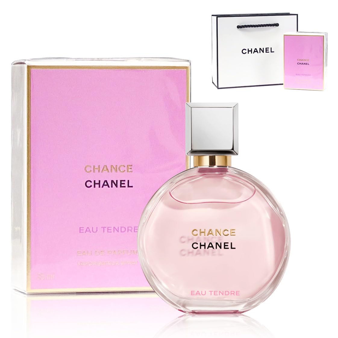 【国内正規品】CHANEL シャネル チャンス オー タンドゥル オードゥ パルファム (ヴァポリザター) 35ml EDP 香水 誕生日 プレゼント ギフトセット ショッパー付き