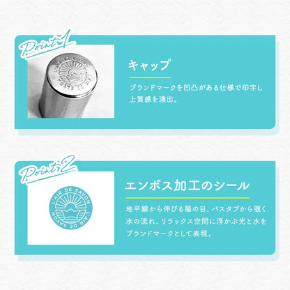 L'air De SAVON(レールデュサボン) 【洗いたてのタオルのような安心感】 オードトワレ センシュアルタッチ 50ml 香水 初心者 香水デビュー 万人受け 失敗しない 石鹸 メンズ レディース せっけん クリアパッケージ