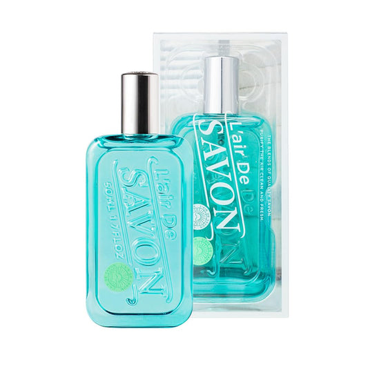L'air De SAVON(レールデュサボン) 【洗いたてのタオルのような安心感】 オードトワレ センシュアルタッチ 50ml 香水 初心者 香水デビュー 万人受け 失敗しない 石鹸 メンズ レディース せっけん クリアパッケージ