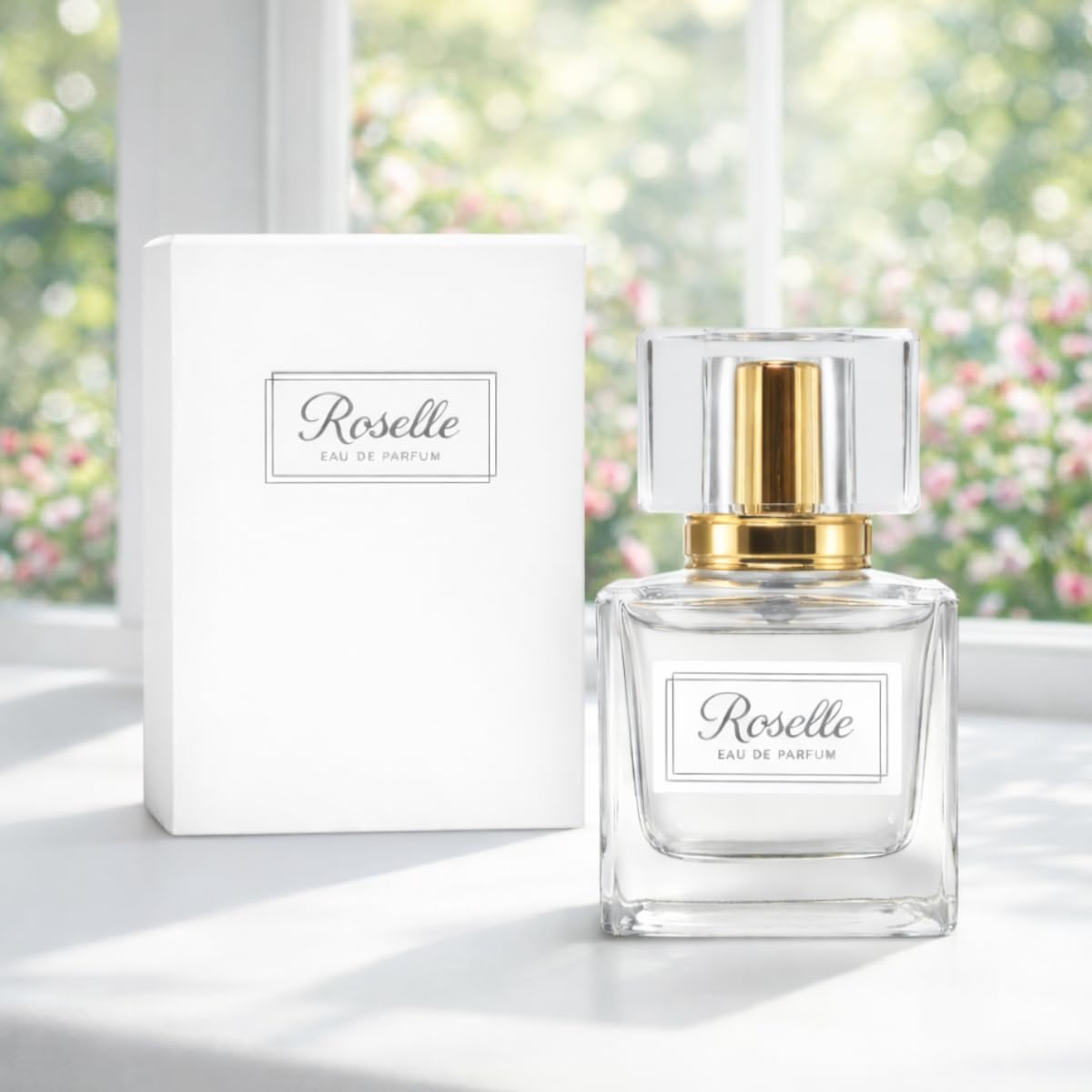 ロセル（Roselle）オーデパルファム 香水 フレグランス メンズ＆レディース フローラル ムスク ローズ ジャスミン ベルガモット ギフト 持ち運び