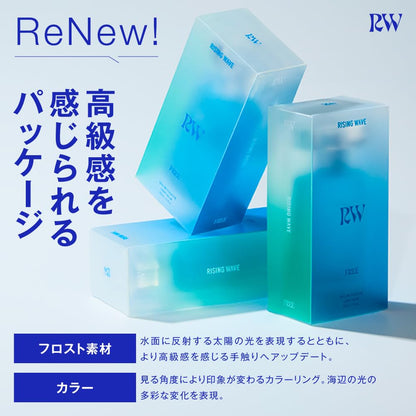 RISINGWAVE(ライジングウェーブ) 【爽やかさあふれる ロイヤルフローラルの香り】 フリー ライトブルー オードトワレ 50ml 香水 メンズ レディース 爽やか