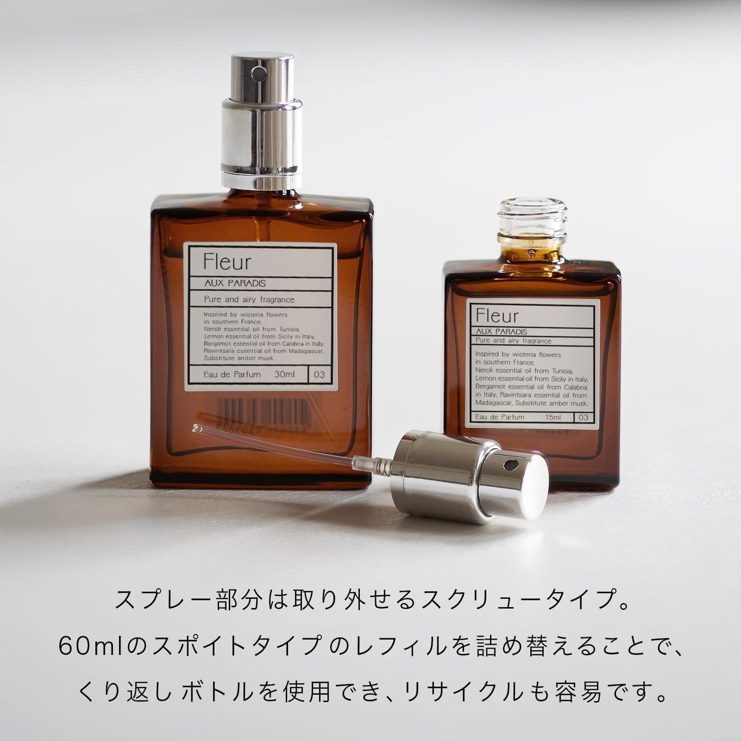 【フルール 30ml】 香水/オードパルファム AUX PARADIS〔オゥパラディ〕