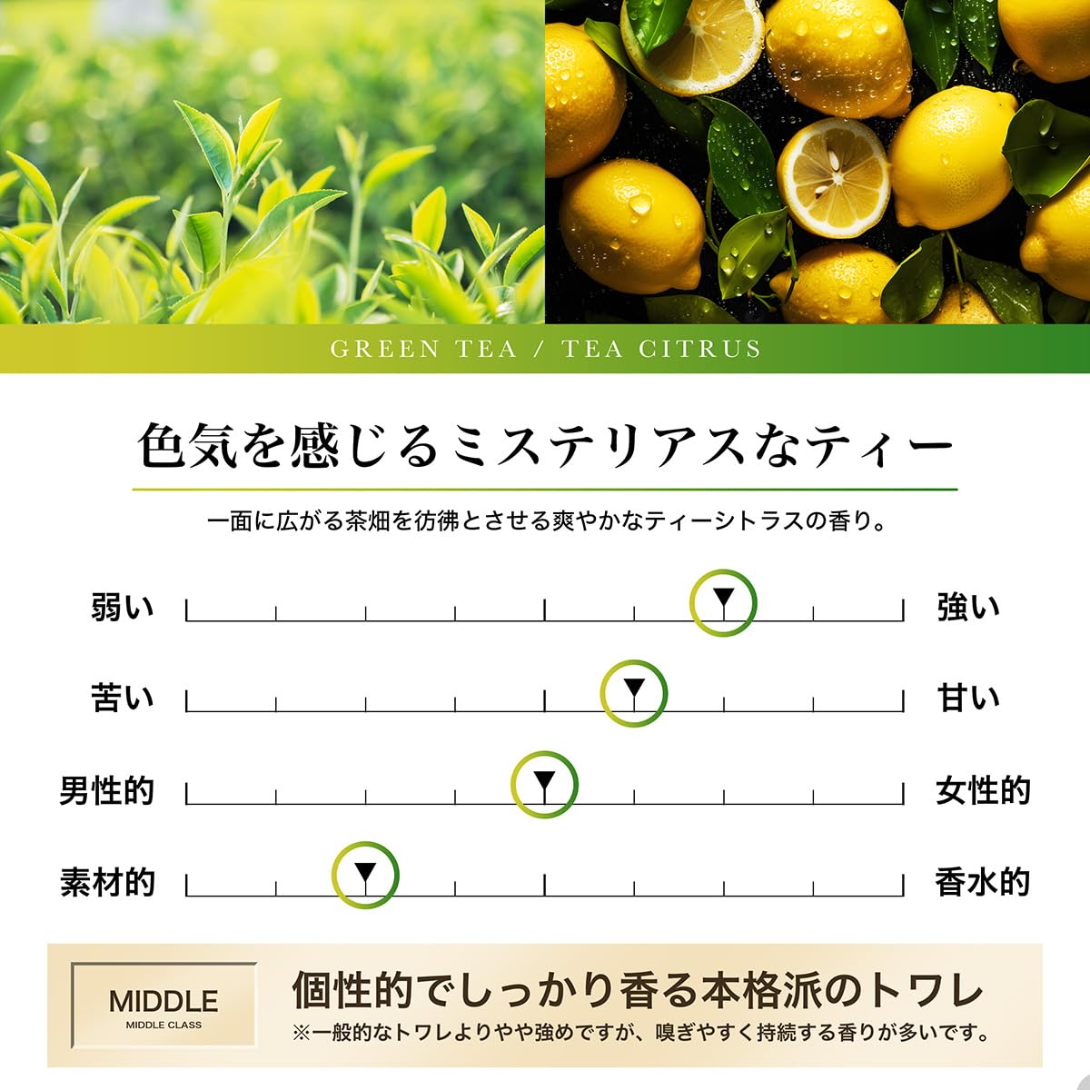 NILE 香水 グリーンティー ティーシトラス メンズ レディース オードトワレ 50ml