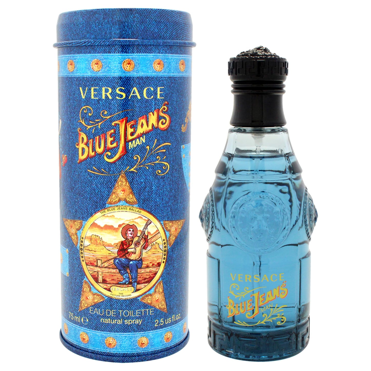 VERSACE(ヴェルサーチ) ヴェルサーチ ブルージーンズ EDT 75ml [並行輸入品]