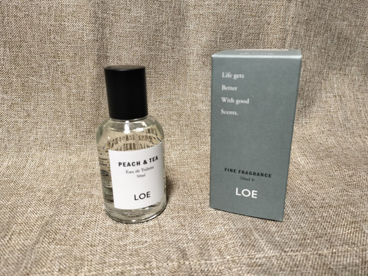 【訳ありB品】LOE(ロエ) ピーチ アンド ティー オードトワレ 50ml